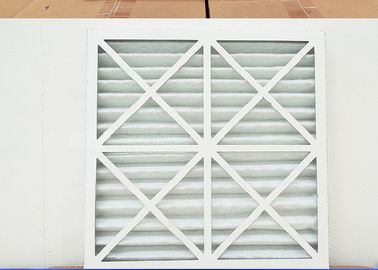 Easy Installation Cardboard  Pleated Panel Air Filters  For Air Handling Fan Filter Air Filtration