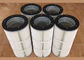 High Efficiency 99% Dust Collector Filter Cartridge , Industrial Cartridge Filters