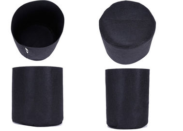 1  - 30 Gallon Black Plastic Breathable Grow Bags  Nursery Planter Support