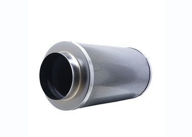 50mm  Carbon Bed Depth Air Activated Carbon Filter 10inch*600mm  For Grow Tent