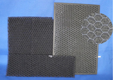 High Air Flow  Activated Carbon Mesh ,  Low Resistance Home Charcoal Filter