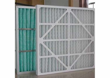 Charcoal Industrial Air Filter Panels G4 -F9 Non Woven Medium Blue White Color