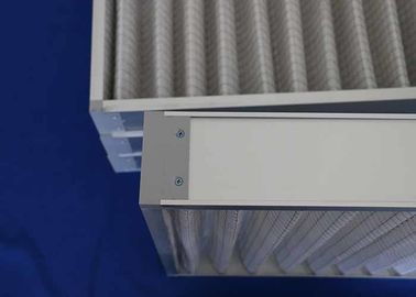 Preliminary Efficiency Metal Air Filter Frames , White Metal Mesh Air Filters