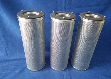 55 - 70% open area HEPA Cylinder Activated Carbon Air Filter 145mm X 450mm For HVAC Air Purification System