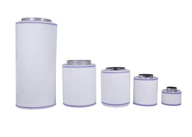 Galvanized Cartridge Carbon Filter Hydroponics  , Silver Greenhouse Carbon Block Filter Cartridge