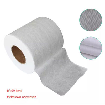 Polypropylene Width 260mm White 25 Gsm Melt Blown Fabric